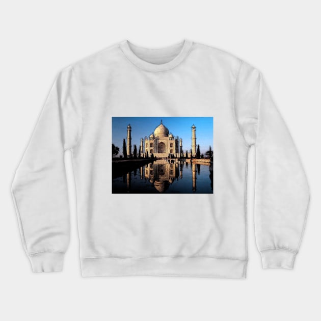 Taj Mahal Crewneck Sweatshirt by Delix1308